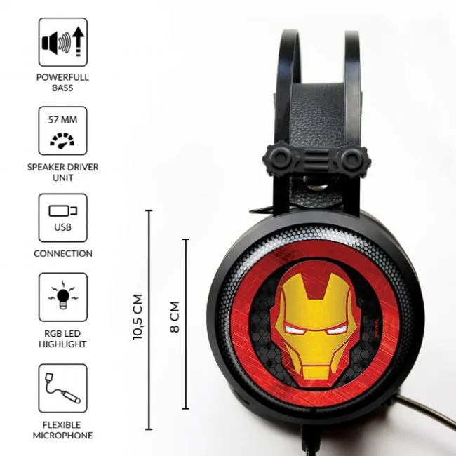 Iron Man Gaming Headset