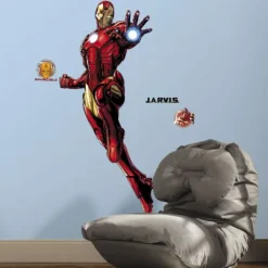 Iron Man Glow Wallstickers
