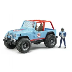 Jeep Cross Racer Wrangler m. figur