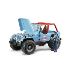 Jeep Cross Racer Wrangler m. figur