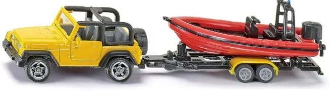 Jeep med båd
