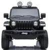 Jeep Wrangler Rubicon Elbil 4x12V sort