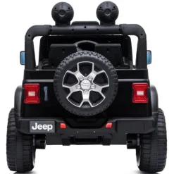 Jeep Wrangler Rubicon Elbil 4x12V sort