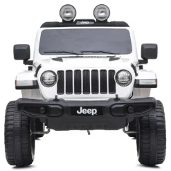 Jeep Wrangler Rubicon Elbil 4x12V hvid