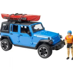 Jeep Wrangler Rubicon Unlimited og Kajak