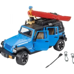 Jeep Wrangler Rubicon Unlimited og Kajak