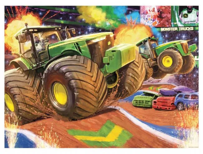 John Deere Big Wheels XXL Puslespil 100
