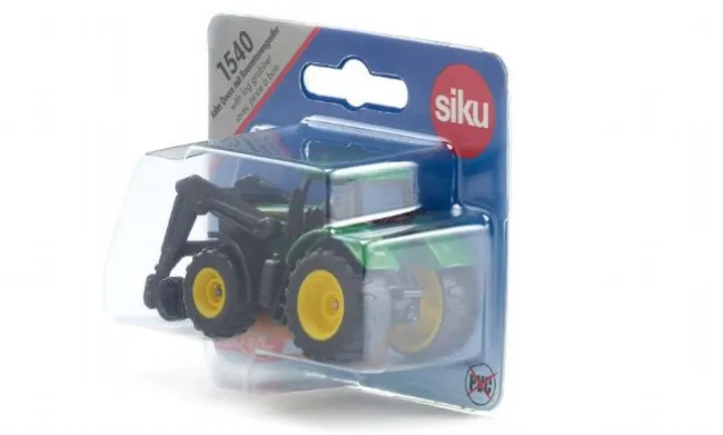 John Deere med stammegriber