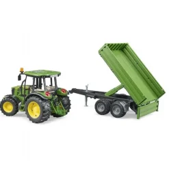 John Deere 5115M med trailer