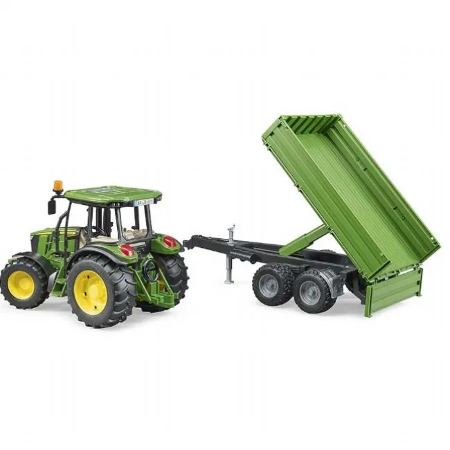 John Deere 5115M med trailer