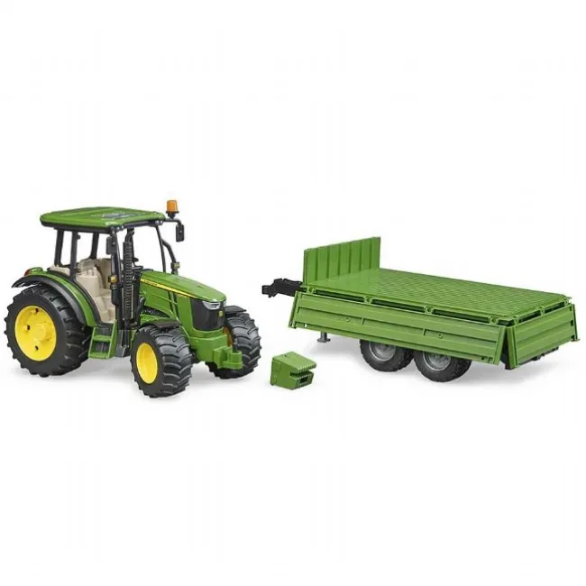 John Deere 5115M med trailer