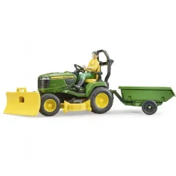 John Deere plænetraktor med anhænger