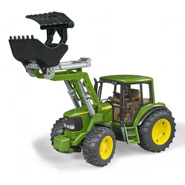 John Deere 6920 traktor med frontlæsser