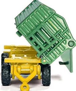 John deere traktor med trailer 1:87