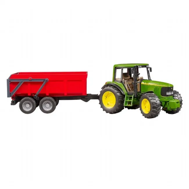 John Deere 6920 Traktor med trailer