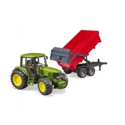 John Deere 6920 Traktor med trailer