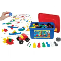 Junior konstruktionsæt i kasse 400 dele