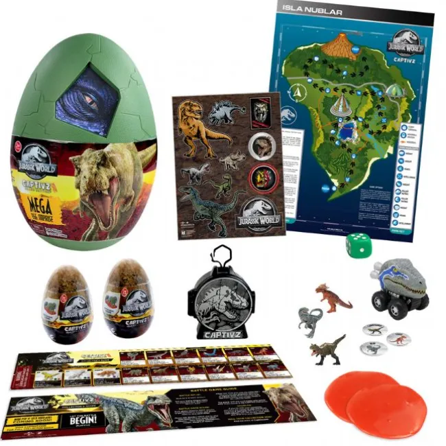 Jurassic World Captivz Clash Mega Egg