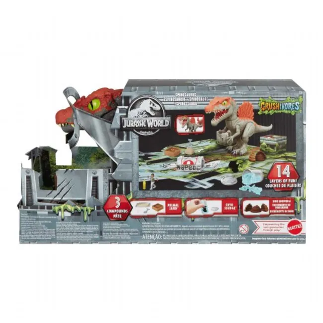 Jurassic World Spinosaurus Cage Crasher