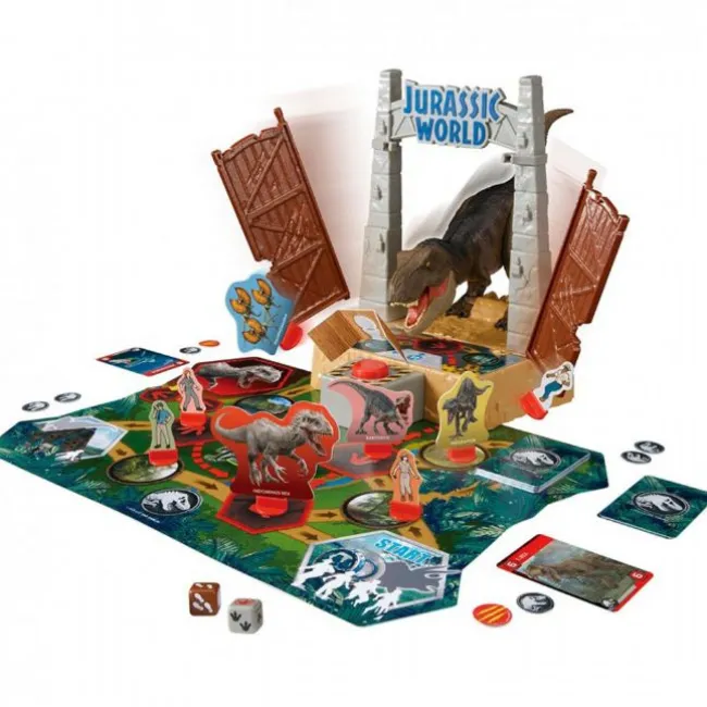 Jurassic World T Rex Panic Spil