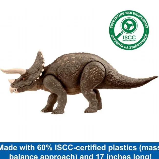 Jurassic World Triceratops Habit Defende