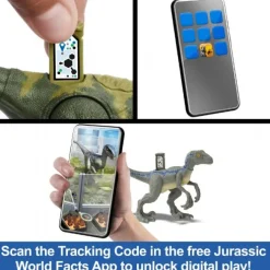 Jurassic World Triceratops Habit Defende