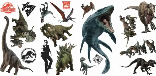 Jurassic World Wallstickers