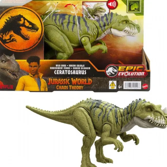 Jurassic World Wild Roar Ceratosaurus