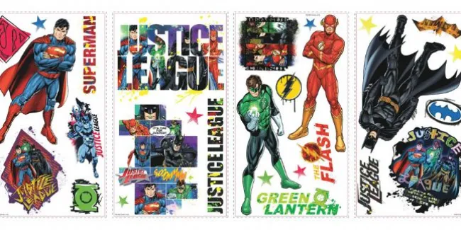 Justice League Wallstickers