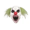 Kannibalklovn med hår latexmaske