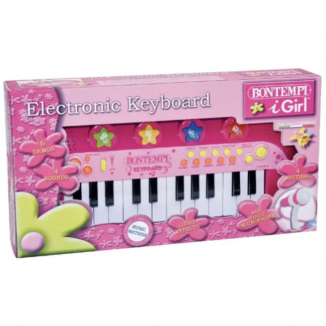 Keyboard med Mikrofon