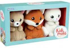 Kidimols Skovdyr Bamser 3-pack