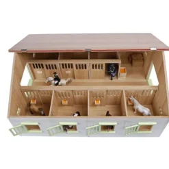 Kids Globe Hestestald 7 Bokse Pink