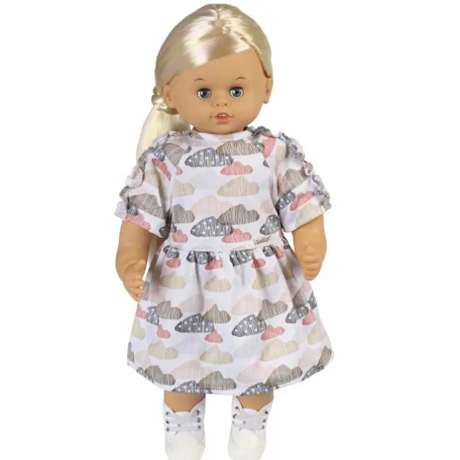 Kjole med skyer 45cm
