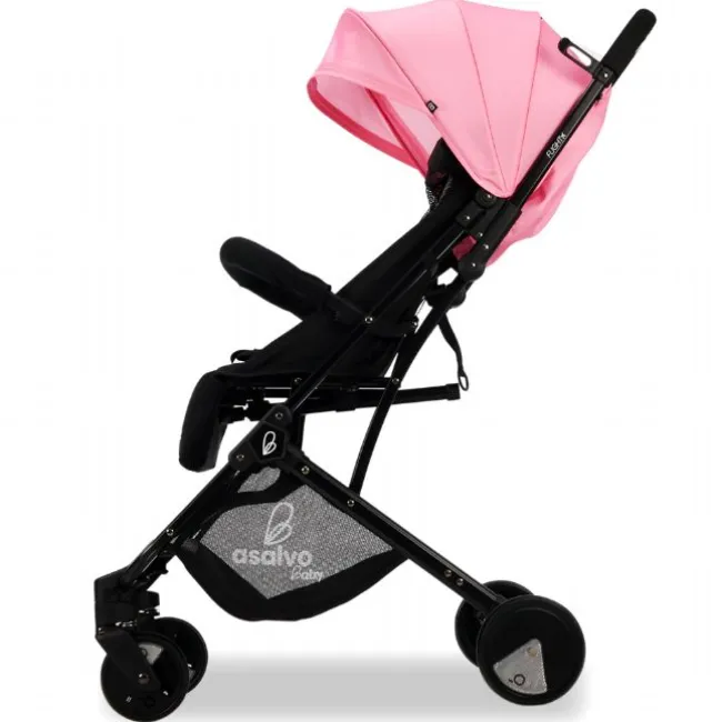 Klapvogn Flight Travel+, Pink/Sort