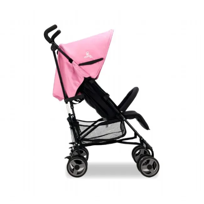 Klapvogn Trotter Plus, Rosa/Sort
