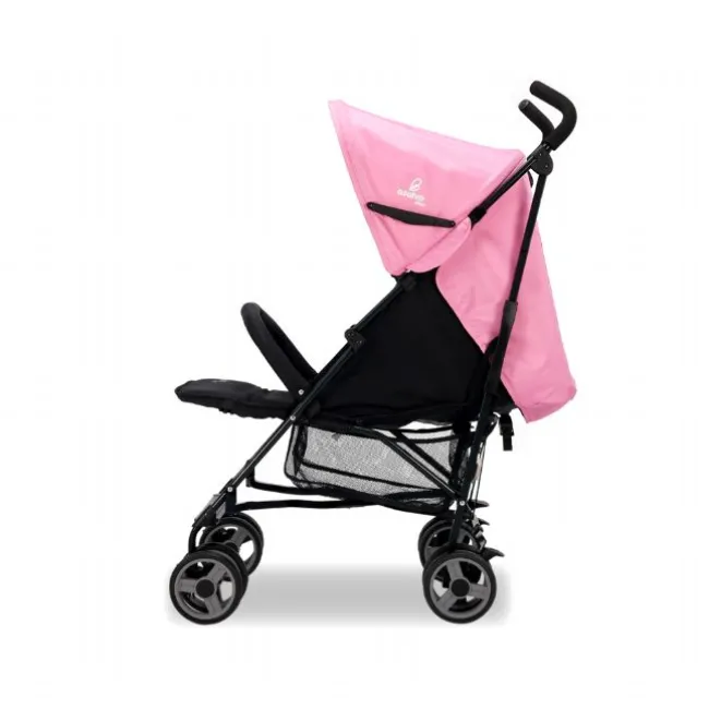 Klapvogn Trotter Plus, Rosa/Sort
