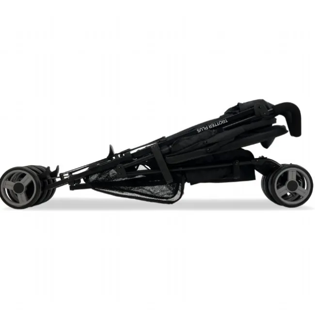 Klapvogn Trotter Plus, Sort