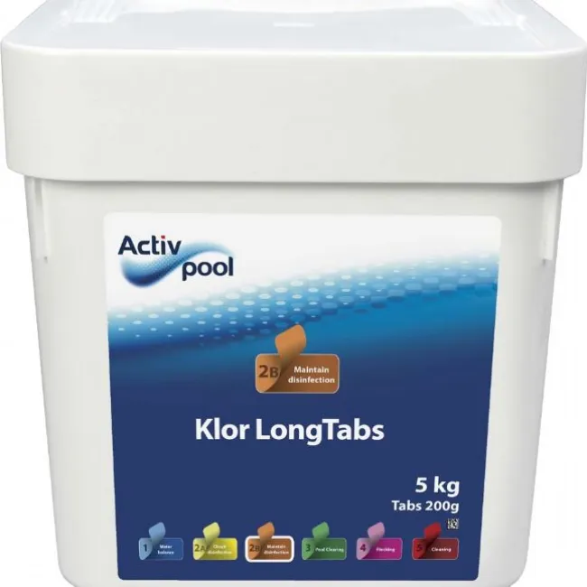Klor LongTabs 200 g, 5 kg