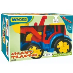 Kæmpe traktor med skovl, 60cm