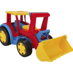 Kæmpe traktor med skovl, 60cm