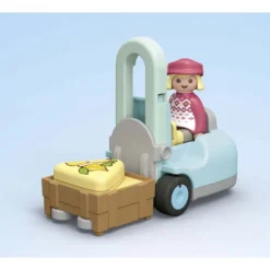 Økologiske markedsstand + Gaffeltruck