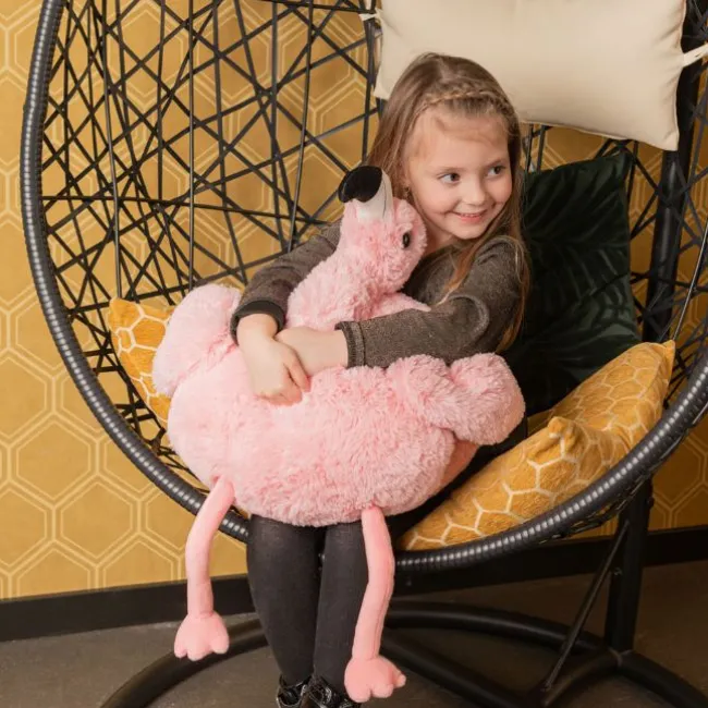 Krammebamse, flamingo