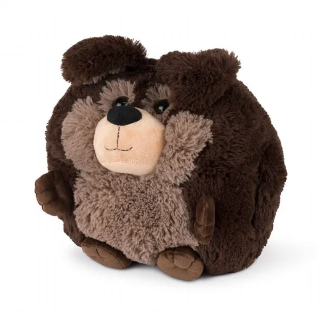 Krammebamse, mørk hund