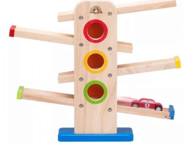 Kuglebane med racerbiler