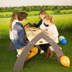 Kylo xl bænk med parasol