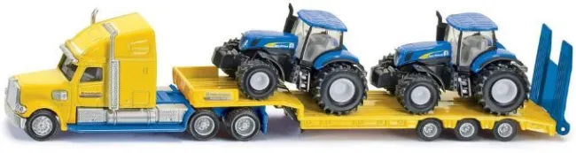 Lastbil med N.H traktor 1:87