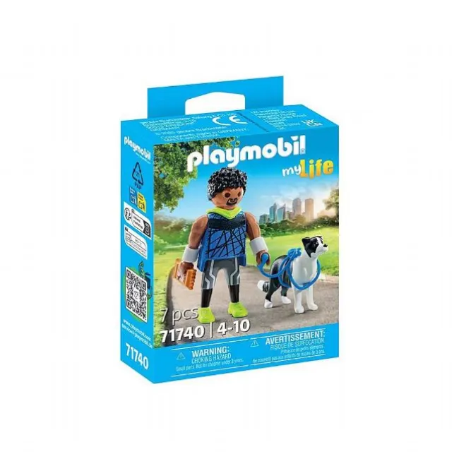 Løber med Border Collie