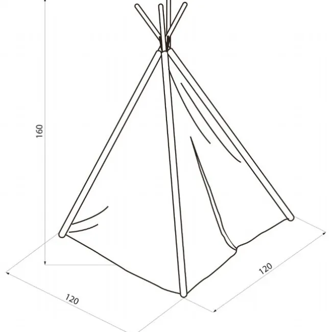 LED Tipi flerfarvet