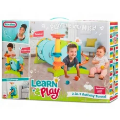 Little Tikes 2-i-1 Aktivitetstunnel